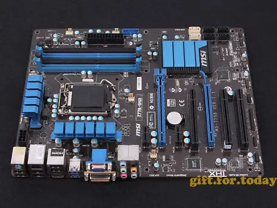 Original MSI Z77A-G43 Intel Z77 Motherboard ATX LGA 1155 DDR3 • $132.24