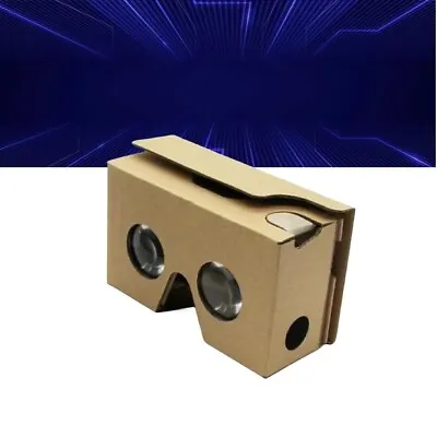 Virtual Reality Glasses DIY Google Cardboard VR 3D Glasses Safety Simple Toy • $9.40