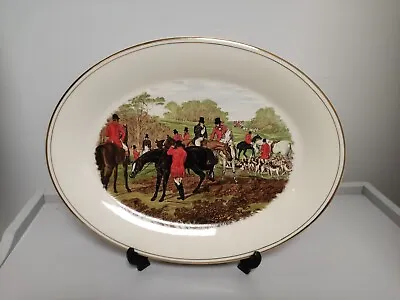 J.F. Herring The Famous Herring Hunting Scenes Plate 10.5 X 13.5 In VGC • £15