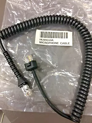 Motorola HLN9559A Microphone Cable  Coil Cord Replacement NEW • $28