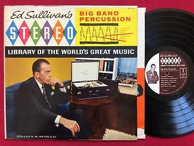 Ed Sullivan~frankie Capp~big Band Percussion Lp (1961) Jazz Big Band Little&ives • $8