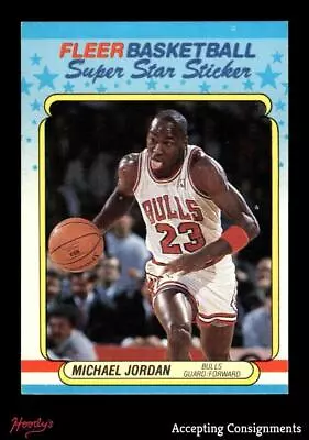 1988-89 Fleer Stickers #7 Michael Jordan CHICAGO BULLS • $16.50