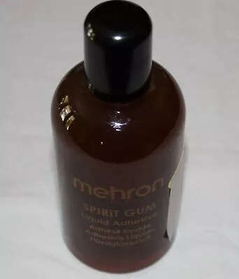 Mehron Makeup Spirit Gum Matte Finish Liquid Adhesive 9 Oz Costumes Wigs Hair • $22.85