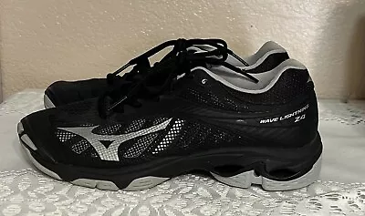Mizuno Wave Lightning Z4 Women's Size 8.5 Black Volleyball 🏐 Athletic Shoes • $20