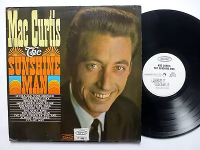 MAC CURTIS Sunshine Man LP Epic PROMO Country Lc185 • £38.72