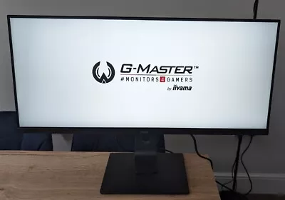 Iiyama G-Master Red Eagle GB3461WQSU 34  Ultra Wide 1440p 144Hz Gaming Monitor • £100