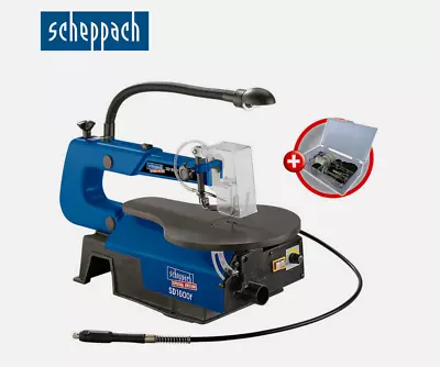 Scheppach Variable Speed Scroll Saw 16  125W With Blade LED Lamp Dust Blower • £169.99