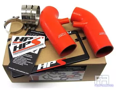 HPS Silicone MAF Air Intake Hose For G35 350Z VQ35HR G37 370Z EX35 VQ37VHR - Red • $153.90