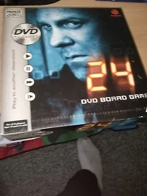  24  24 DVD Board Game By Parker Jack Bauer T.V Played Once Excellent Condition • £1.50