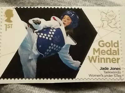£0.69 • Buy 2012 London Olympic/Paralympic Games GB Stamp - Gold Medal Jade Jones 