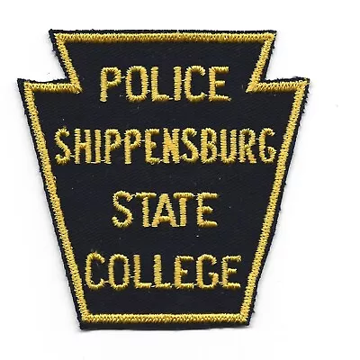 Shippensburg State College Police Patch • $7.50