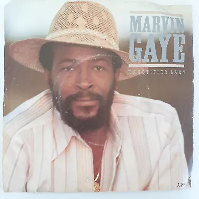 MARVIN GAYE  Sanctified Lady  UK Import 45 With Picture Sleeve 1985 • $10