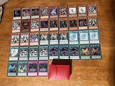 Yugioh Monarch Deck Come Sleeved And Deck Box Lot 70 • $25