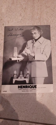 £30 • Buy Henrique Magician Signed Card