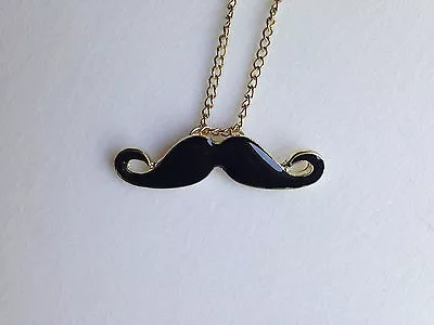 1 Mustaches Party Fake Mustache Necklace Favor Pendant USA Shipper Bulk • $4.98