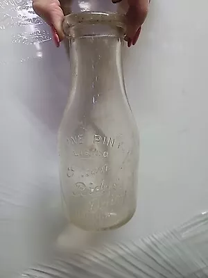 Rare Green Ridge Dairy Irvona Pa Milk Bottle • $50