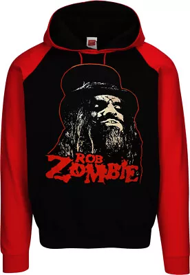 Rob Zombie R Heavy Metal Band HOODIES BLACK RED MEN's SIZES • $25.99