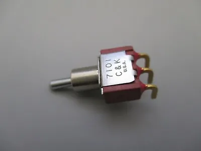 C&K 7101 Toggle Switch Qty 5 • $39.99