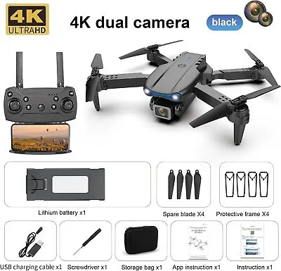 ZV1-728Drone-2024 Latest Drone With 4k Uhd Camera Foldable RC Mini Quadcopter • $28.12