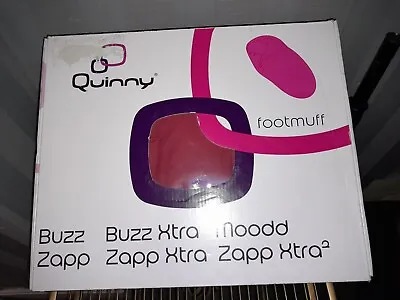 Quinny Buzz / Buzz / Xtra Zapp / Xtra Footmuff ( Red Rumour )  Sale Sale New Box • £44.99