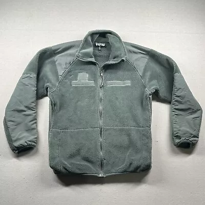 Military Jacket Mens Medium Regular Cold Weather Fleece Gen 3 Polartec Full Zip • $29.99