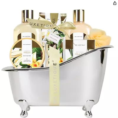 Gifts For Women - Spa Luxetique Spa Gift Baskets For Women 8 Pcs Vanilla Bat... • $24.75