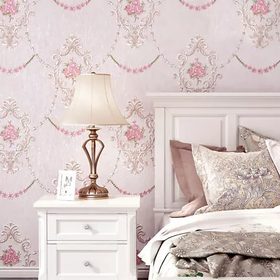 3m Luxury Damask Wallpaper Self-adhesive Bedroom Living Room Decor Sticker Decal • $32.62