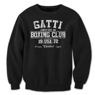 Gatti Boxing Club Retro  Arturo  Champ  Mma  Italy Black Crewneck Sweatshirt • $40