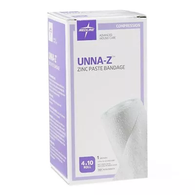 Medline NONUNNA14 Unna Boot With Zinc 4in X 10yds (10.16cm X 9.14m) Box Of 12 • $50