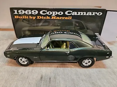 Acme 1:18 - 1969 Copo Camaro - Dick Harrell - Green - A1805724 - 2 Left In Stock • $99.99