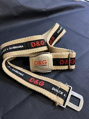 Vintage Dolce And Gabbana Belt Unlsex DG • £52.26