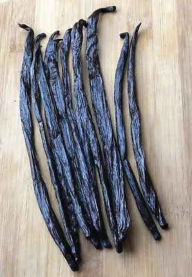 10 Grade A Madagascar Prime Gourmet Bourbon Vanilla Beans • $11.99