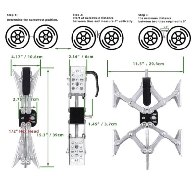$54.88 • Buy Maxchock X-Shaped RV Stabilizer Wheel Chock Allow Drill Adjust