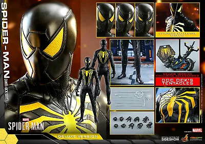 Hot Toys Vgm45 Marvel's Spider-man Anti-ock Suit Deluxe Ver 1/6 Figure • $544.45