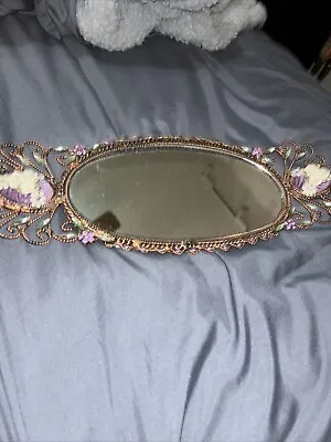 Vintage Mirror Dresser/ Bathroom Tray • $25.99