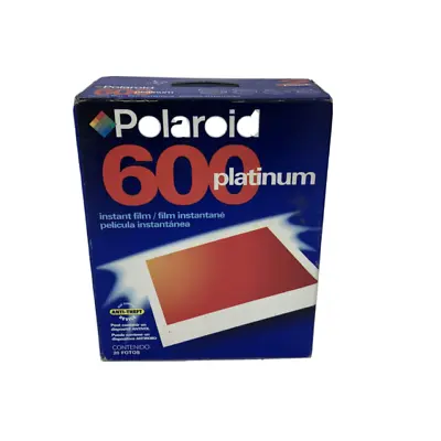 Polaroid 600 Vintage Instant Film Pack 20 - Unused Sealed EXP 02/2003 • $19.99