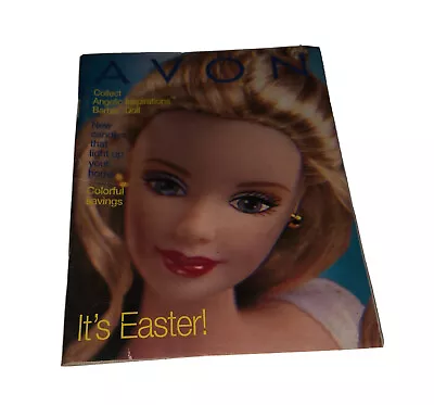Avon Magazine Booklet “Collect Angelic Inspirations Barbie Doll” Issue Year 2000 • $7