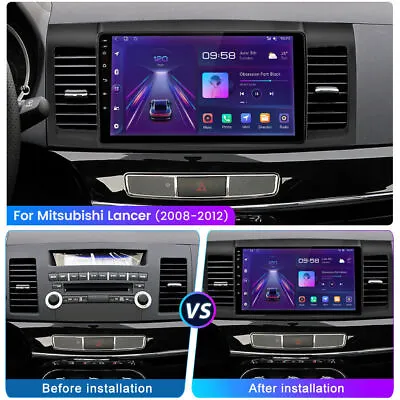 10.1'' Apple Carplay For Mitsubishi Lancer 2008-17 Android Auto Car Stereo Radio • $109.99