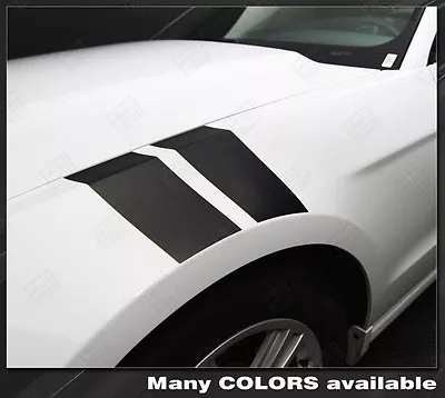 Ford Mustang 2005-2014 Le Mans Style Side Fender Stripes Decals (Choose Color) • $29.40