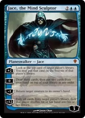 Jace The Mind Sculptor LP English MTG Worldwake • $28.21