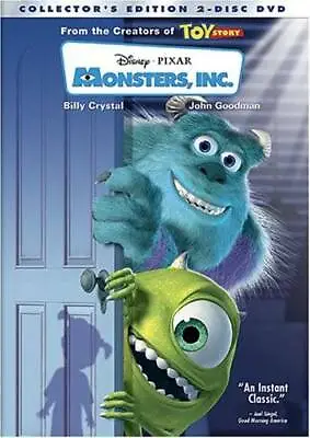 Monsters Inc. (Two-Disc Collector's Edition) - DVD By Billy Crystal - GOOD • $3.98