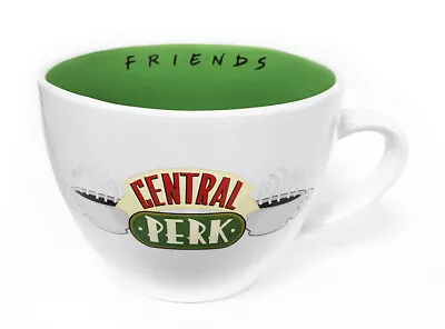 FRIENDS CAPPUCCINO MUG COFFEE CUP 22oz/630ml OFFICIAL CENTRAL PERK NEW LARGE • £13.99