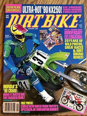 Dirt Bike January 1980 Vintage Magazine 20 Year Anniversary Of Dirt Wheels • $15