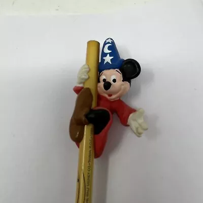 VINTAGE Disney Mickey Mouse  Pencil Topper Applause • $10.60