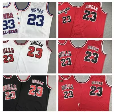 8 Color Unisex Youth Basketball Michael Throwback 23# Basketball Jersey Jordan • $22.99