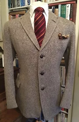 Vintage MAP Brand Harris Tweed Single-breasted Jacket. 42” Chest. Good Condition • £29.99