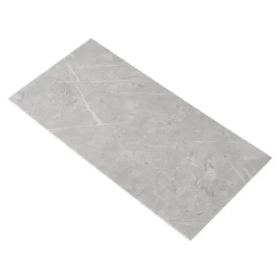 10PCS Self-Adhesive Grey Marble PVC Cladding Wall Panels For Kitchen Bathroom UK • £11.62