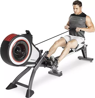 Marcy Air Resistance Rowing Machine With Transport Wheels • $409.32