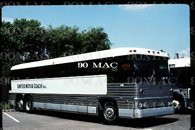 UNITED MOTOR COACH. MCI BUS #811. Flemington (NJ). Original Slide 1990. • $7.99