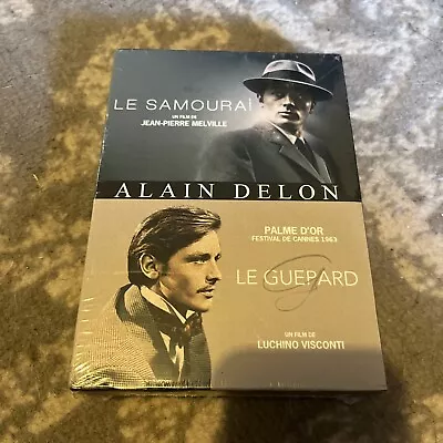 Alain Delon 2 Films Not USA French Le Samourai Le Guepard Foreign Flicks New • $53.99